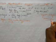 Advanced Limit Math part 6 6/16