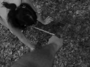 Training my girl to behave as a good pet 1/16