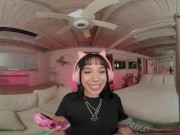 E-girl Aria Valencia Needs You To Relax Her Nerves With Several Orgasms 2/16