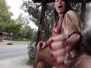 OMG!!!! FREMD SCHWANZ PUBLIK ABGEWICHST! 5/16