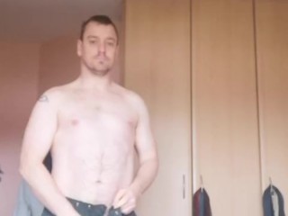 LongJohn0Hara changing from his Green dinner date suit into his street wear clothing
