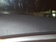 Cute Brunette In Car Hungry For Cock