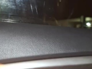 Cute Brunette In Car Hungry For Cock