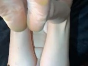 POV BRITISH SLUT GETS DICK IN HER THROAT BEFORE DEEP IN HER ASS /PUSSY IN MISSIONARY AND DOGGY 3/16