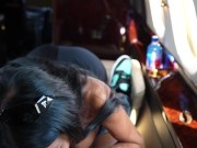 Asian Spinner CJ Miles Fucks Teddy on Private Jet to Bahamas 2/16