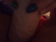 Sexy milf stuffing hungry wet pussy hole with big dildo 10/16