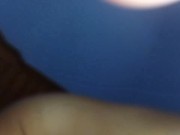 Latina Sudada, cansada y llena