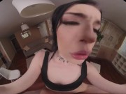 Sexy brunette Chloe Heart offers you a mind-blowing fuck with a final cumshot in Virtual Reality 6/16