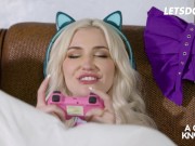 Gamer Girls Skye Blue, Angel Youngs & Mia Kay Play Other Kinds Of Games - A GIRL KNOWS 5/16