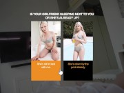 POV fun with your small titted blonde GF 1/16