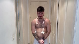 Bondage male impregnation by your bully