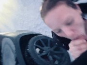 Winter Trip! 4 Blowjobs, Public and Lots of Fun… and CUM! 15/16