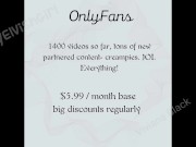 playing with, showing off, fingering and fucking my pink butthole 2/16