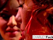 Charley & her sexy girlfriend fuck 3/16