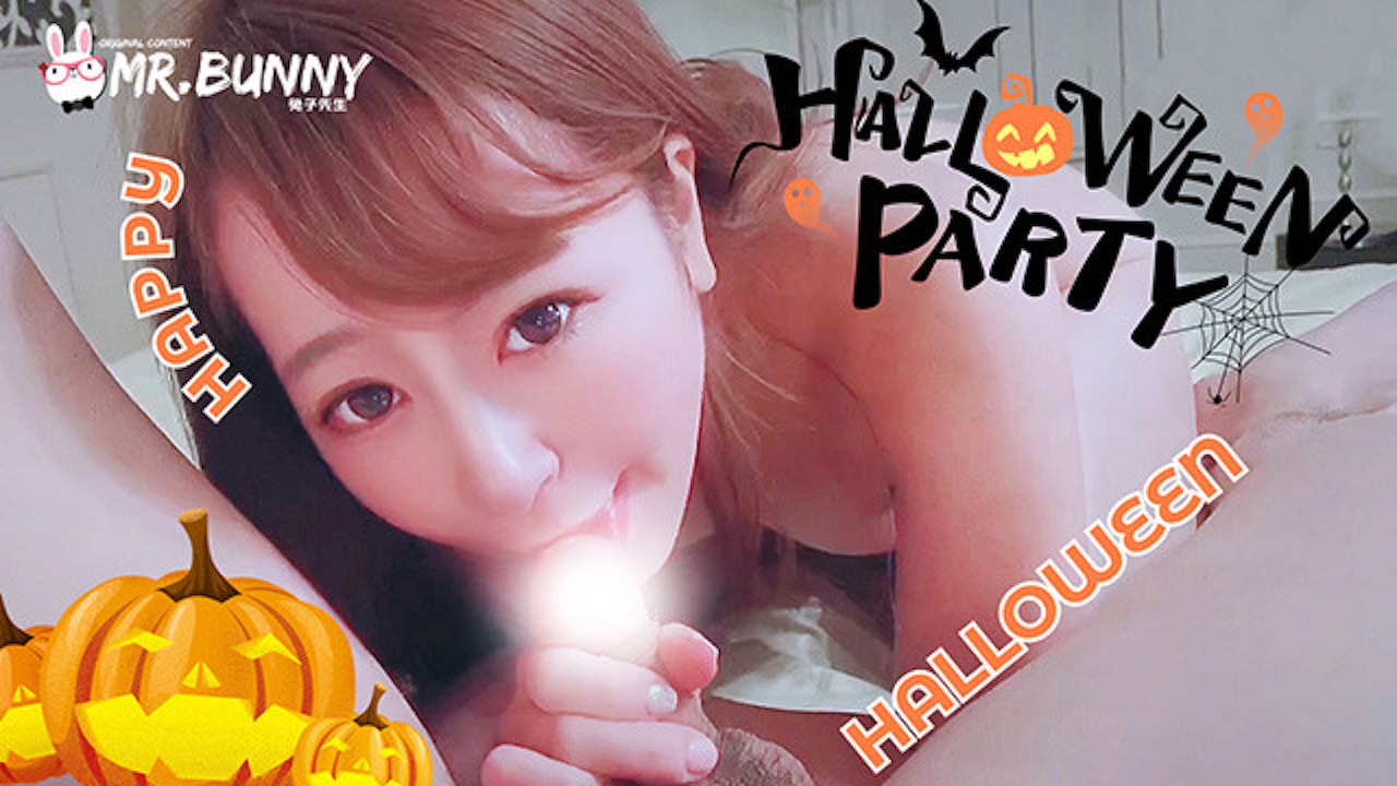 Halloween Candy Cosplay Lady With Friends - Cosplay