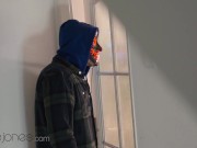 Dane Jones Italian babe in panties lets spooky guest cum inside her pussy 4/16