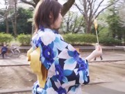 【mr.bunny】Watching cherry blossoms with Japanese girl 7/16