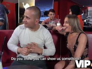 VIP4K. Husband watches tattooed wife fucking in public place 6/16