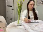 Stepbrother helped with math and cum in my tight ass 3/16