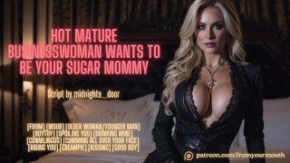 Hot Mature Businesswoman Wants To Be Your Sugar Mommy ❘ ASMR ...