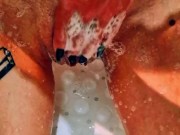 Having fun in the shower when I home alone 1/16