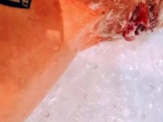 Having fun in the shower when I home alone 7/16