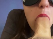 Hot blowjob from my girlfriend's girlfriend 3/16