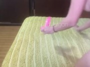 Little Argentine Slut with a Huge Ass Masturbates in Doggy Style 1/16