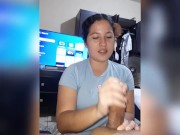 Así recibí a mi que viene de visita 🤤🔥🔥 7/16