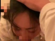 口オナホ♡フェラ好き彼女にソフトなイマラチオで口内射精♡プライベートなラブラブ主観フェラ 日本人 カップル 素人 個人撮影 15/16