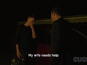 CUCK4K. Dude came to make a married couple happier: fuck cuckold's blindfolded wife 3/16