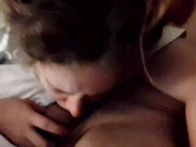 cum in her throat, no mercy 2/16