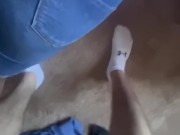 Fucking her Warm PUSSY in Tight jeans 2/16