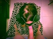 This gentle mouth was completely filled with hot sperm 10/16