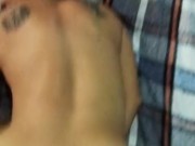 Me gime "Soy bien puta" mientras me la cojo