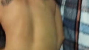 Me gime "Soy bien puta" mientras me la cojo