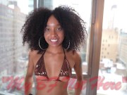 Tiny Ebony Cheats On Her BF With His Homeboy 😮😈😏 1/16