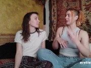 Ersties - Zora und Innana bringen sich gegenseitig zum Squirten 6/16