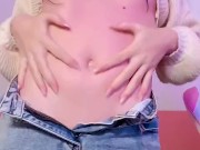 Dancing and showing my wet pussy 3/16