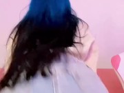 Dancing and showing my wet pussy 7/16