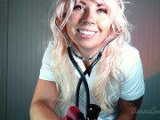 Sweet Nurse with Red Gloves gives joi after Exam (extended preview) 2/16
