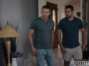 Curvy MILF Lets Stepson DP Her With His Bestie 1/16