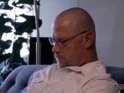 DADDY4K. Ginger cheats on coward boyfriend with his handsome stepdad 10/16