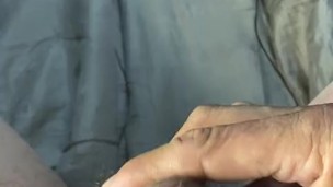Fast masturbation small and hairy penis,