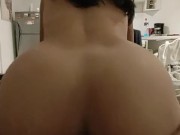 riding on a black guy until I cum in his big dick 3/16