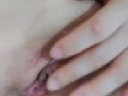 Wife masturbating, beautiful pussy, amateur 12/16