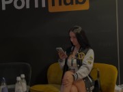 HORNY69RABBITS Collaboration with EvaKeks . fucking and hot blowjob in her studio 1/16