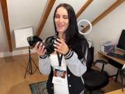 HORNY69RABBITS Collaboration with EvaKeks . fucking and hot blowjob in her studio 2/16