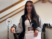 HORNY69RABBITS Collaboration with EvaKeks . fucking and hot blowjob in her studio 3/16