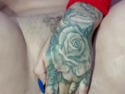 first anal game, watch how I masturbate my ass with my fingers until I put the whole dildo in 15/16